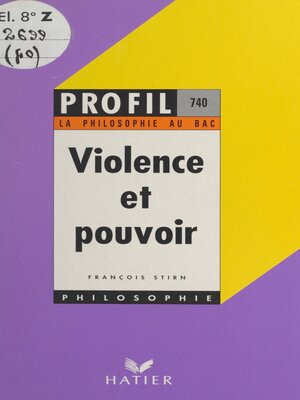 cover image of Violence et pouvoir